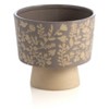Alameda Grey Floral Planter Vase - Shiraleah - 2 of 4