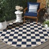 Courtyard CY6442 Power Loomed UV Resistant, Stain Resistant, Non-Shedding Indoor/Outdoor Rugs - Safavieh - 2 of 3