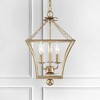 Crystorama Lighting Broche 3 - Light Chandelier in  Antique Gold - 2 of 4