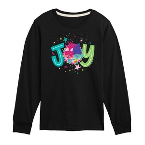 Boys' - Trolls - Poppy Branch Joy Poppy Long Sleeve Graphic T-Shirt - 1 of 4
