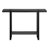 Sapphtopaz Narrow Console Table with 2-Tier Open Shelves Modern Entryway Table with Metal Legs Accent Side Table for Living Room, Entryway - 4 of 4