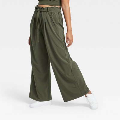 olive green pants