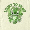 Men's Lilo & Stitch St. Patrick's Day Stitch Lucky to Be Me T-Shirt - 2 of 4