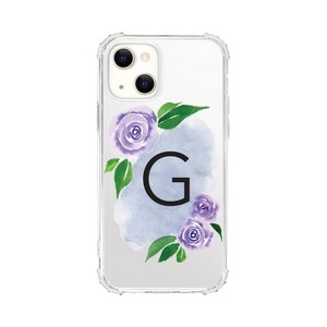 OTM Essentials Apple iPhone 15/iPhone 14/iPhone 13 Monogram Clear Tough Edge Floral Case - 1 of 4