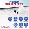 LifeSupplyUSA Air Purifier Filters Compatible with Hunter 30610 30611 40882 40884 408841 - 4 of 4