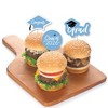 Big Dot of Happiness Light Blue 2026 Graduation Party - Dessert Cupcake Toppers - Clear Treat Picks - Set of 24 - 3 of 4