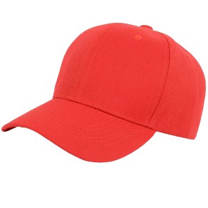 Anna-Kaci Classic Baseball Cap for Women Men Golf Dad Hat Solid Adjustable Plain Cap - 1 of 4