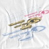 Women's Star Trekretro Tri Enterprise Loose T-Shirt White - 2 of 4