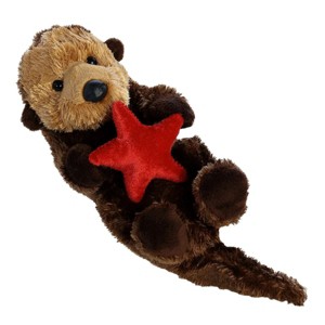 Aurora® Mini Flopsie™ Otto the Sea Otter™ 8 Inch Stuffed Animal Plush - 1 of 3