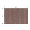 Splendid Striped Soft Plush Cotton Bath Rug by Castle Hill London - 2 of 4