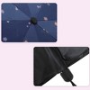 Unique Bargains Portable Umbrella Floral Print Manual Retractable - 4 of 4