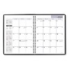 DayMinder Monthly Planner with Notes Column, Ruled Blocks, 8.75 x 7, Black Cover, 12-Month (Jan to Dec): 2026 - 3 of 4