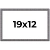PosterPalooza | Textured Grey Picture Frame - UV Acrylic, Backing Board, Hanging Hardware Included - 2 of 4