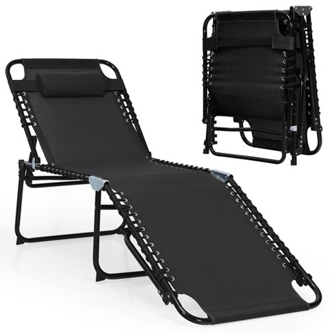 Folding lounge chair with footrest hot sale