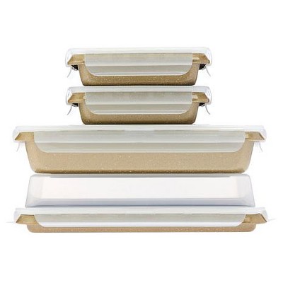 Curtis Stone 8-piece Dura-Bake and Bake, Roast and Store Set Refurbished