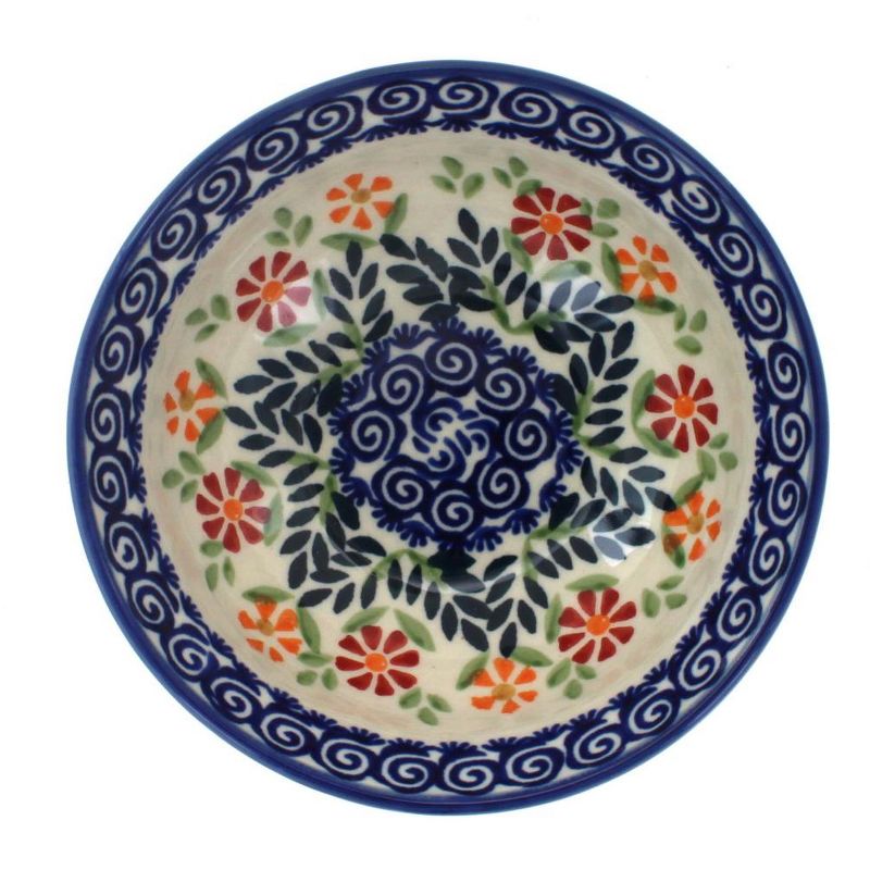 Blue Rose Polish Pottery M089 Manufaktura Dessert Bowl, 2 of 4