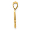 Black Bow Jewelry 14k Yellow Gold, Mimi Collection, Small Script Initial L Pendant - 2 of 4