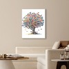 Art Remedy Butterfly Tree Colorful buterfly and flowers wall art Framed - 2 of 4