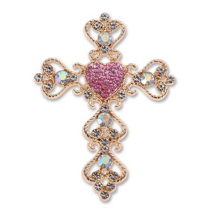 Unique Bargains Cross-shaped Phone Case Decoration 1 Pc - 1 of 4