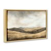 Stupell Industries Brown Landscape Hills Floating Frame Canvas Art - 2 of 4