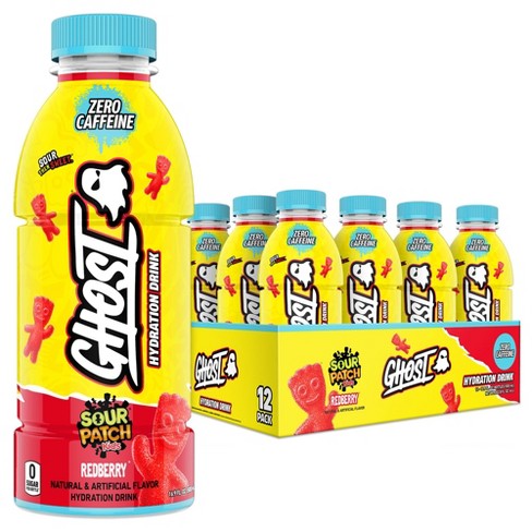 Ghost Hydration Drink, Sour Patch Kids Redberry - 16.9 Fl Oz (Pack of 12) - image 1 of 4