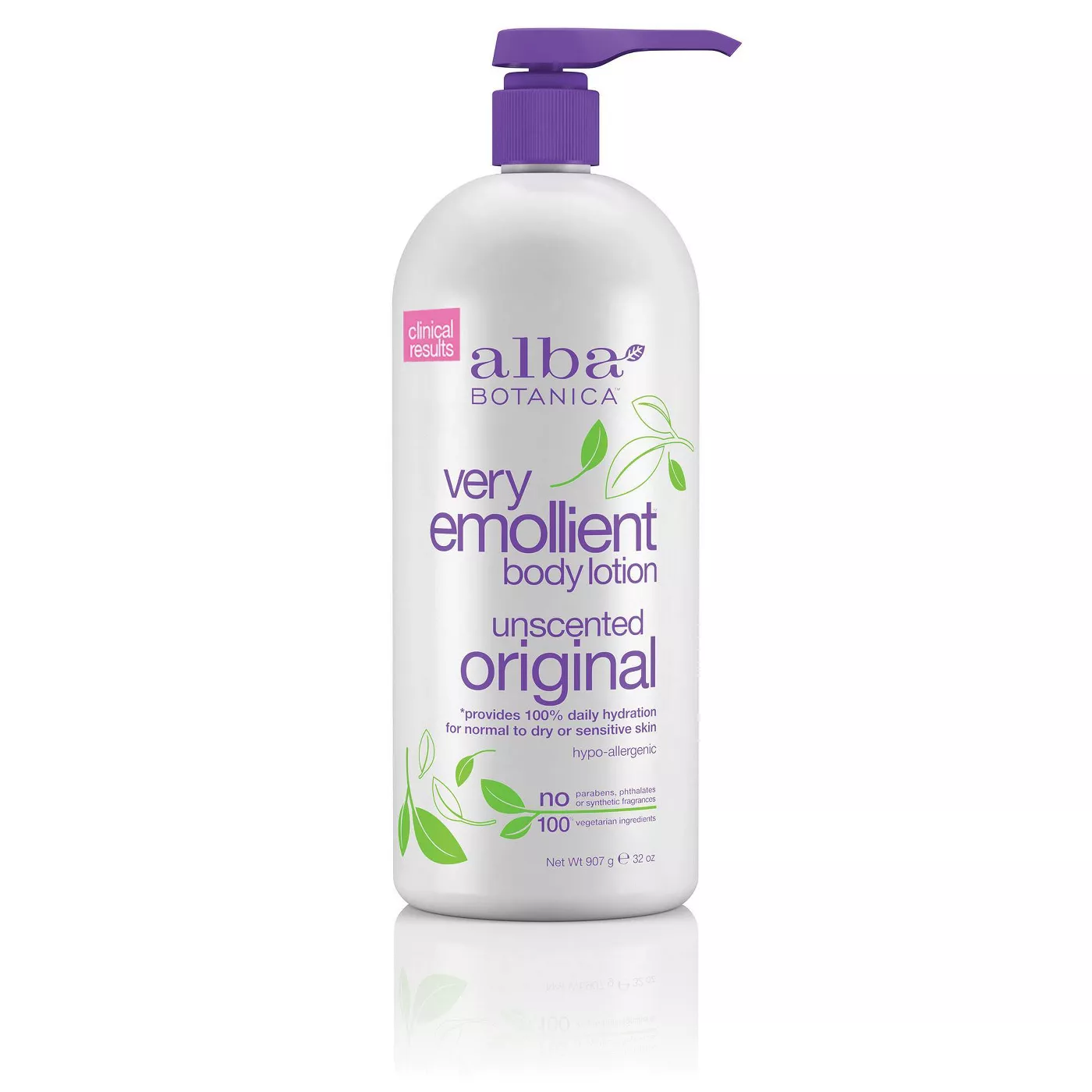 Unscented Alba Very Emollient Body Lotion - Unscented Original- 32oz - image 1 of 3