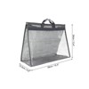 Unique Bargains Unique Handbag Dust Bags, Clear Purse Storage Organizer  PVC Dustproof Handbag Cover Transparent Purse Protector - 2 of 4