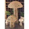 Natural Woven Seagrass Mushroom Decor Set of 2 - 36.5" Tall by Kalalou - 3 of 4