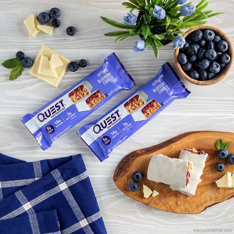 Quest Nutrition Hero Protein Bar - Blueberry Cobbler, 3 of 9