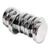 U Brands Board Magnets, Circles, Silver, 1.25" Diameter, 10/Pack - 4 of 4