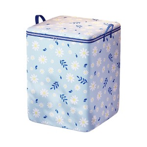 Unique Bargains Daisies Pattern Storage Bag Storage Bins 1 Pc - 1 of 4