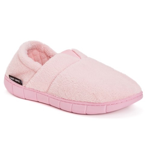 Softones By Muk Luks Women's Maxine Slippers - Pink, Large (9-10) : Target