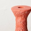 Short Clay Taper Candle Holder Red - Opalhouse™ designed with Jungalow™ - image 3 of 4