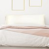 PiccoCasa Zippered Closure Silky Satin Body Long Pillowcase - 2 of 4