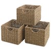 The Lakeside Collection Set of 3 Storage Baskets - 4 of 4