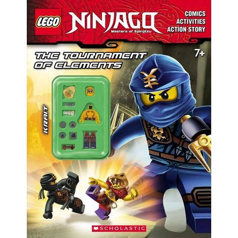 The Tournament Of Elements Lego Ninjago Masters Of Spinjitzu Mixed Media Product By Scholastic Inc - 