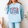 Simply Sage Market USA Checkered Lightning Sweatshirt - 2 of 4
