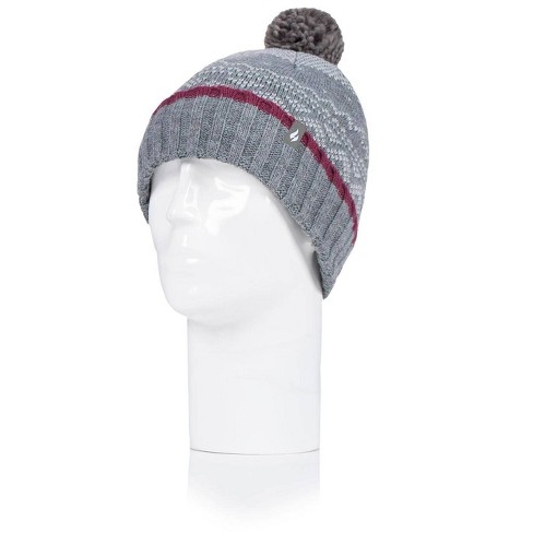 Men's Everest Hat | Size One Size - Pebble Grey/deep Claret - image 1 of 2