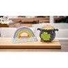 Kevins Gift Shoppe Ceramic Pot of Gold and Rainbow Salt and Pepper Shakers - image 2 of 4