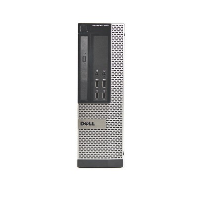 Dell 7010-SFF Certified Pre-Owned PC, Core i5-3470 3.2GHz, 16GB, 256GB SSD-2.5, DVD, Win10P64, New Open Box