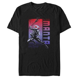 Men's Aquaman and the Lost Kingdom Black Manta Portrait T-Shirt - 1 of 4