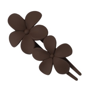 Unique Bargains Women's Classic Flower Hair Clips 4.13"x2.09"x1.50" 1 Pc - 1 of 4