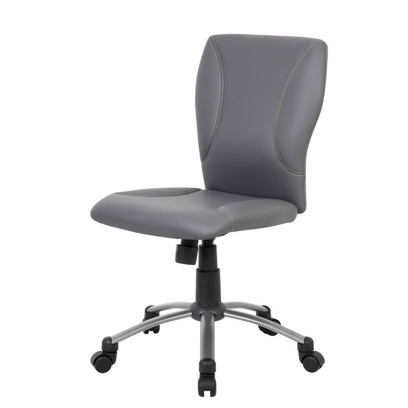 Tiffany CaressoftPlus Chair Gray - Boss Office Products, 3 of 10