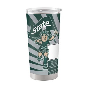 NCAA Michigan State Spartans 20oz Mascot Stainless Steel Tumbler - 1 of 2