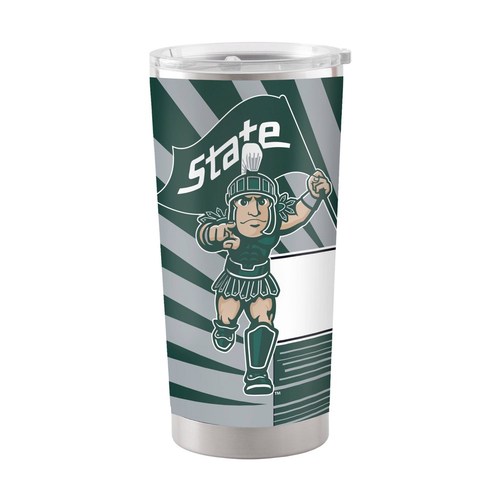 Photos - Glass NCAA Michigan State Spartans 20oz Mascot Stainless Steel Tumbler