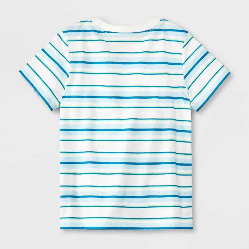 Toddler Boys' 3pk Short Sleeve Striped T-Shirt - Cat & Jack™, 3 of 8