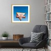 Amanti Art Trails West Lounge by Bethany Young Wood Framed Wall Art Print - 4 of 4