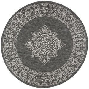 Courtyard CY8232 Power Loomed Indoor/Outdoor Area Rug  - Safavieh - 1 of 2