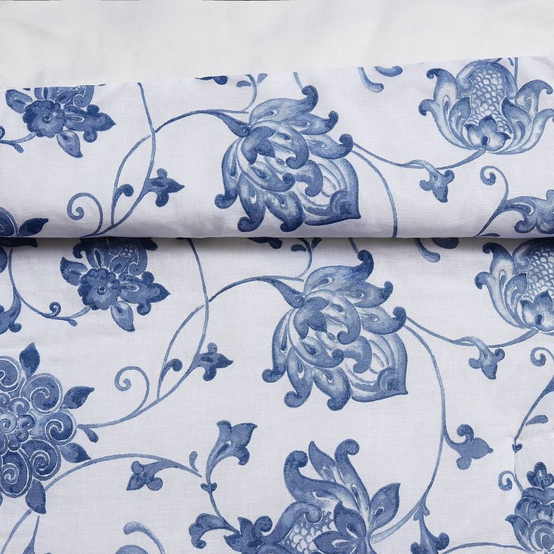 Twin XL 2pc Estate Bloom Comforter Set Blue - Cottage Classics, 3 of 6