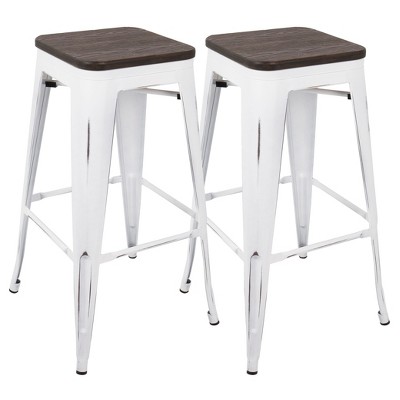 target farmhouse bar stools